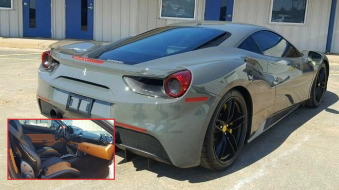 Tohle Ferrari utrpělo totální škodu. I když mu není skoro nic a ujelo jen 431 km