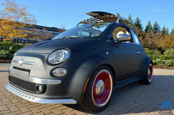 Fiat 500C Beach Cruiser: na pláže, tam se všechno ukáže