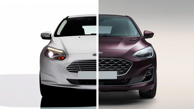 Srovnejte si nový Ford Focus s tím předchozím. Je aspoň v něčem hezčí?