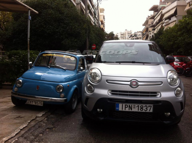 Fiat 500L vedle původní pětistovky: takhle vypadal Goliáš po boku Davida (foto)