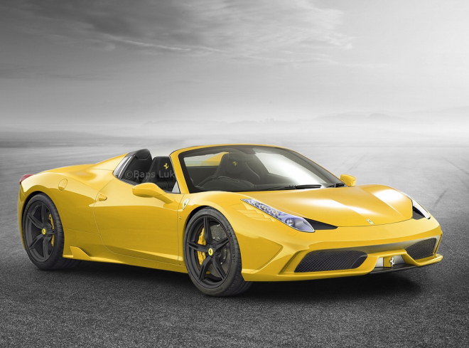 Ferrari 458 Speciale Spider dorazí do Pebble Beach, ukáže se ale jen smetánce