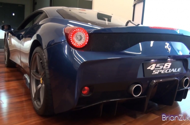 Ferrari 458 Speciale nechalo na novém videu pořádně zaržát svých 605 koní