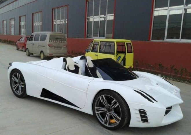 Pagani Huayra Roadster: Číňané postavili repliku auta, která zatím neexistuje