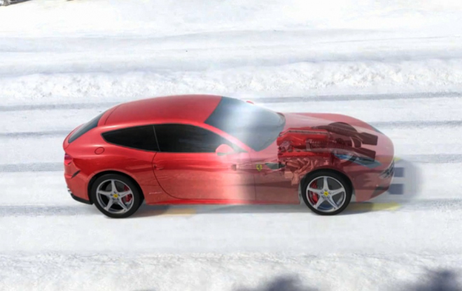 Ferrari 4RM: pohon všech kol pro FF představen na videu
