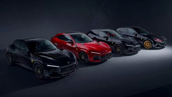 Němci si pohráli se smečkou dvanáctiválcových SUV Ferrari, vedle jejich zvuku blednou i současné Formule 1