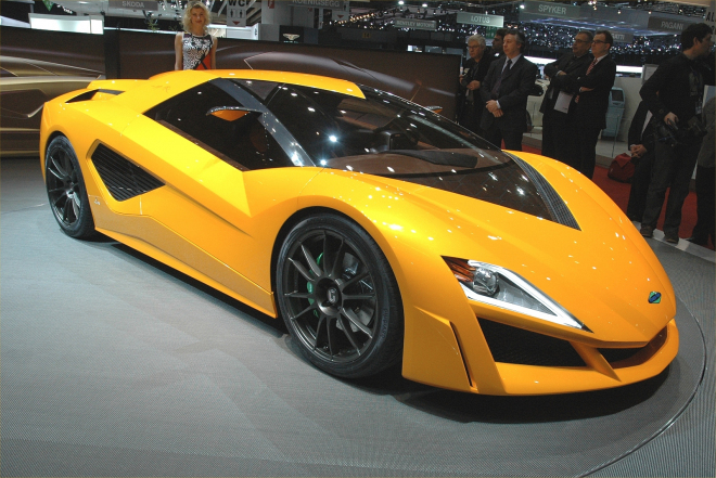 Bristol chystá GT poháněné čtyřmi elektromotory, energii vyrobí Wankel