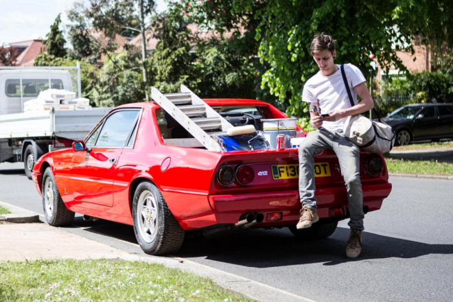 Ferrari 412 pick-up je první auto pro rychlé a elegantní řemeslníky