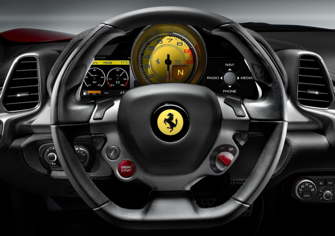 Ferrari si patentovalo nové řízení, má zaručit ničím nerušenou komunikaci s koly