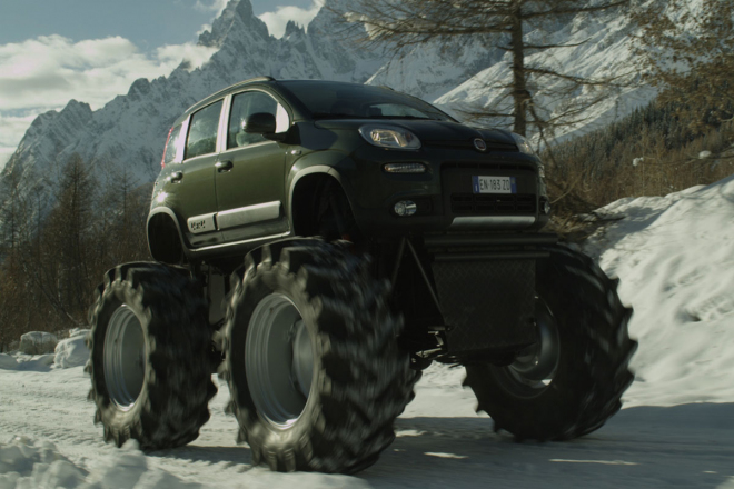 Fiat Panda 4x4 Monster Truck: a výtky k prostupnosti terénem rázem utichly