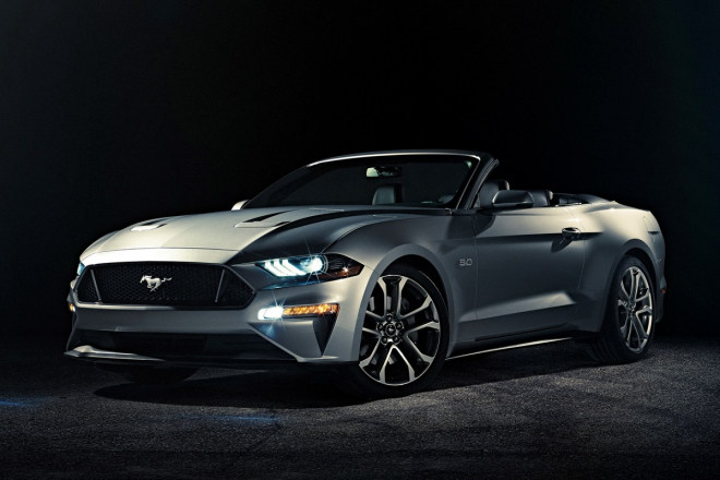 Ford Mustang Convertible 2018: facelift pozměnil i vizáž otevřené verze