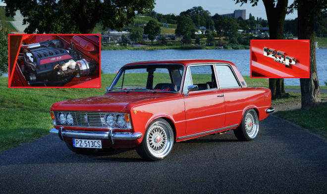 Fiat 125p R32 Coupe: „Lada” s motorem VR6 je překrásná stavba