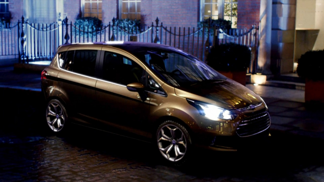 Ford B-Max: novátorské mini MPV na prvním videu