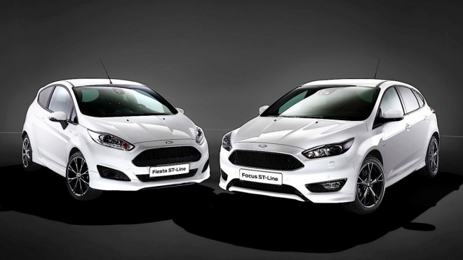 Ford Focus a Fiesta ST-Line jsou sporťáky jen na oko, jeden už je k mání i u nás