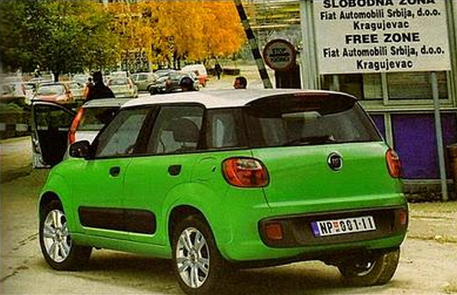 Fiat Ellezero: MPV na bázi modelu 500 je realitou (foto)