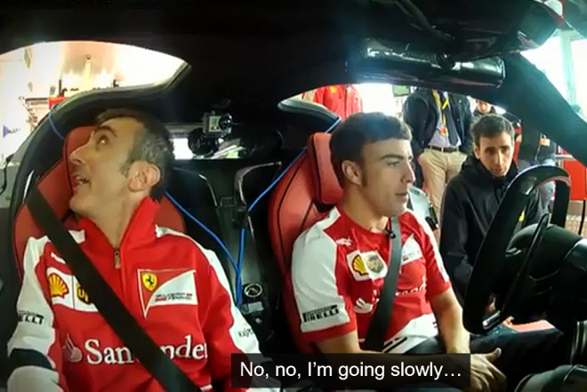 Ferrari LaFerrari na okruhu ve Fioranu, s Fernandem Alonsem za volantem (video)