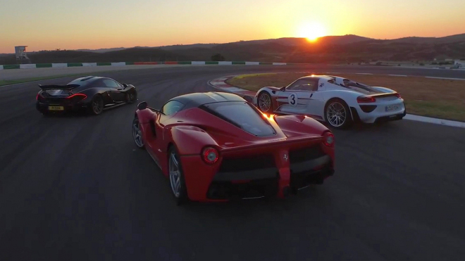 LaFerrari vs. P1 vs. 918 potřetí: v Portimao bylo zase leccos jinak