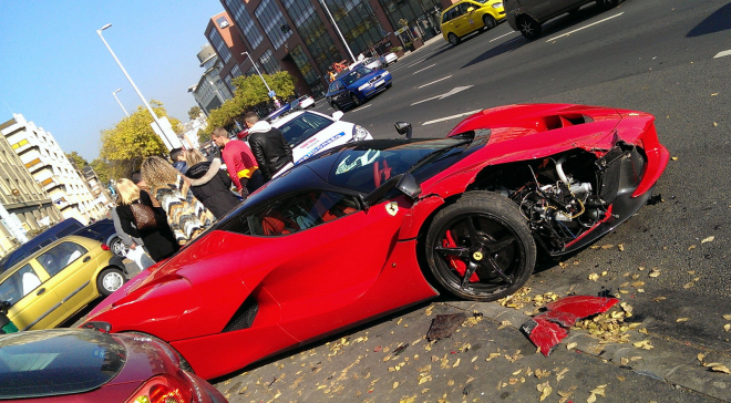 Jediné slovenské LaFerrari havarovalo, jen měsíc po předání