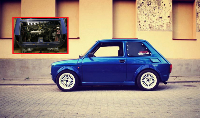 Fiat 126p VTEC Turbo: divoký Maluch je dělo z krabičky od sirek