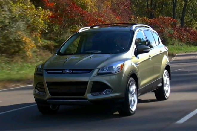 Ford Kuga 2012: focusoidní SUV poprvé v pohybu (video)