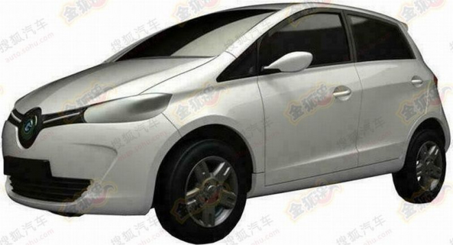GreenWheel EV: čínská kopie Renaultu Zoe „zhotovena” hned po premiéře