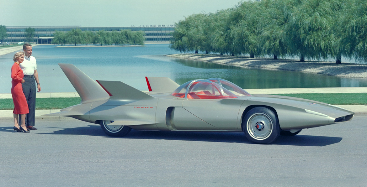 Takhle vypadalo auto budoucnosti v roce 1958. Jako stíhačka, mělo i  autopilot | Autoforum.cz