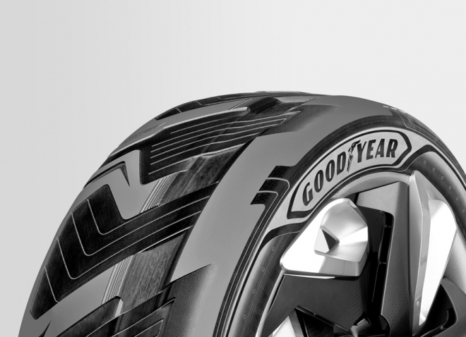 Goodyear BH3 a Triple Tube: jedna pneu dobije auto, druhá mění styčnou plochu