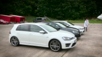 Top Gear konečně udělal smysluplný sprint: VW Golf GTI vs. GTD vs. R (video)