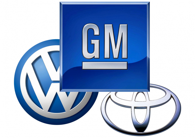 GM je znovu největším výrobcem aut na světě, Toyota se propadla až na třetí místo za VW