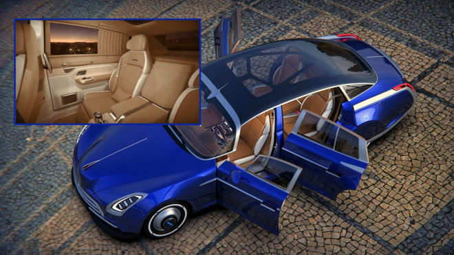 Designér dokončil modernizaci zlověstné limuzíny z dob SSSR, dokáže zapůsobit