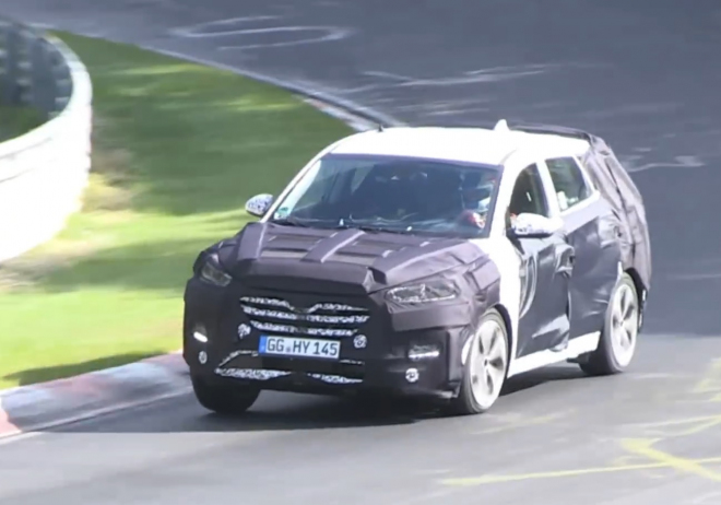 Hyundai ix35 2015: nová generace už kňučí bolestí na Nordschleife (video)