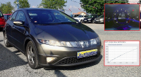 Tato Honda Civic 1,8 z roku 2005 má na tachu 7 tisíc km. Ještě loni měla 257. Levá?