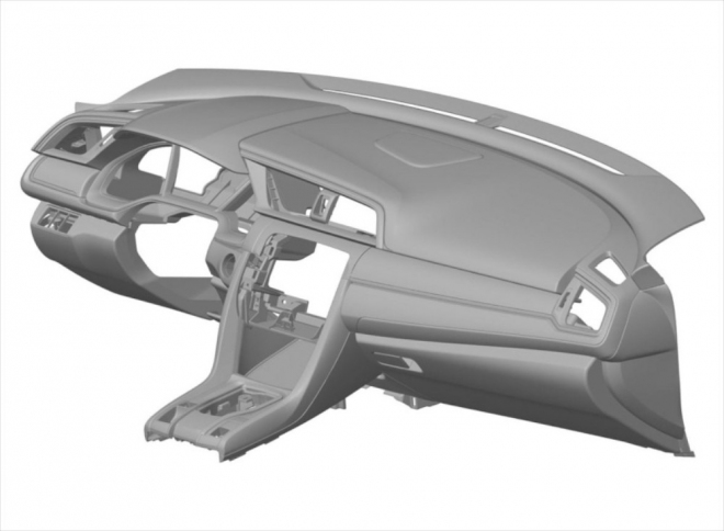 Interiér další Hondy Civic odhalen patentovými snímky, bude takový i pro nás?