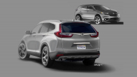 Honda CR-V 2017: nová generace načerpá inspiraci i motory u Hondy Civic (ilustrace)
