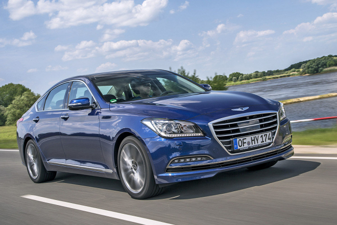 Hyundai Genesis 2014: evropská verze v nových detailech, levná není ani trochu