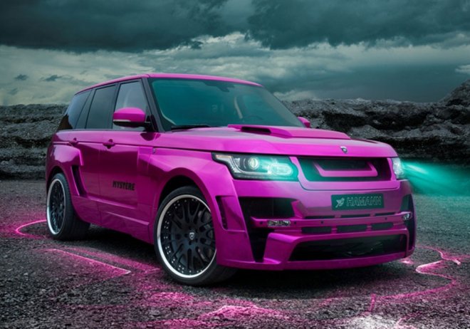 Range Rover 2013 jako Hamann Mystere: růžová zrůdnost jde do prodeje