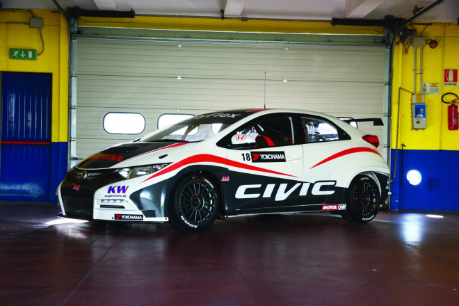 Honda Civic WTCC s motorem 1,6 turbo: je to předobraz nového Type-R?