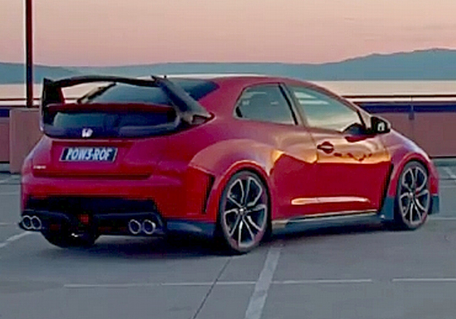 Honda Civic se mění v ďábelský Type-R na dalším, promyšleném videu