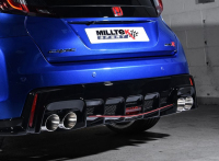 Honda Civic Type-R dostala výfuk Milltek, zní zajímavěji než v sérii (video)
