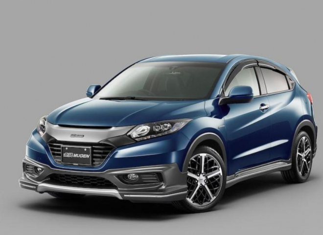 Honda Vezel Mugen oficiálně: titanový výfuk a sedm typů litých kol