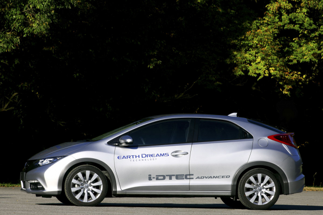 Honda Civic 1,6 i-DTEC: víme ještě více, spotřeba má činit jen 3,8 l/100 km