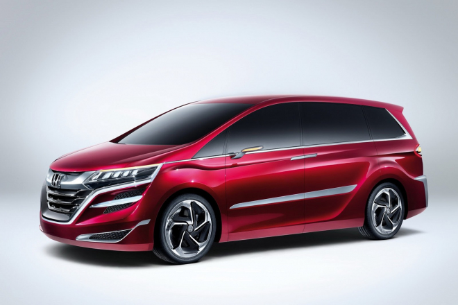 Honda Crider a Jade se ukázaly v Šanghaji coby předproukční vozy, s nimi koncept M