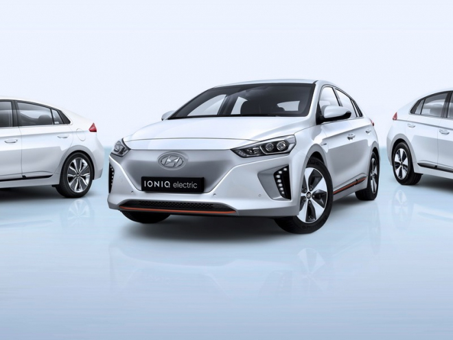 Hyundai Ioniq Electric na nové fotografii ukázal příď, krásná vážně není