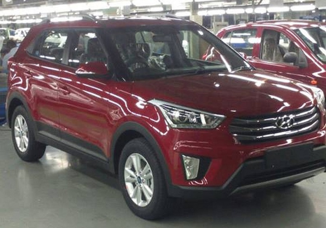 Hyundai Creta nafoceno bez maskování, ix25 se podobá jako vejce vejci