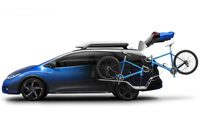 Honda Civic Tourer Active Life je cyklistický ideál s rekordní spotřebou