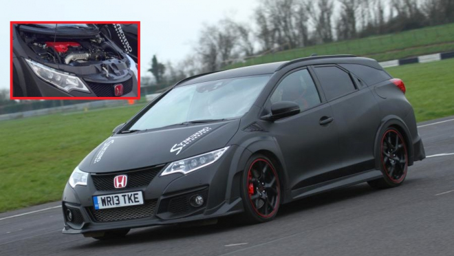 Honda Civic Tourer Type-R: ostré kombi vzniklo přímo u Hondy, i to má 310 koní