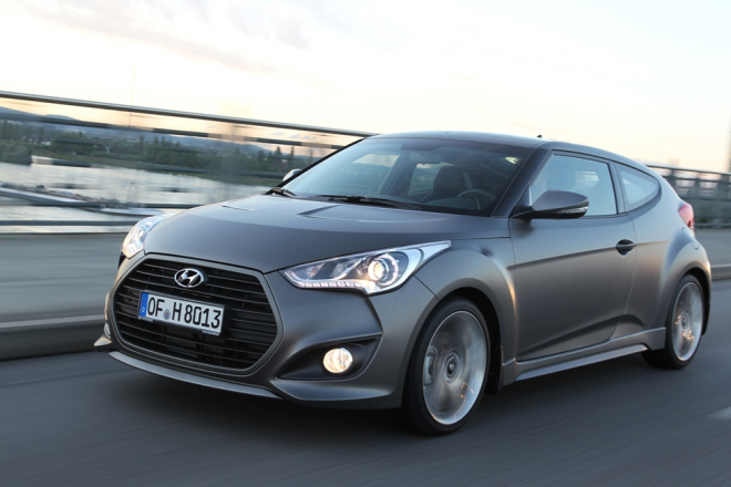 Hyundai Veloster Turbo: první sada fotek evropské verze