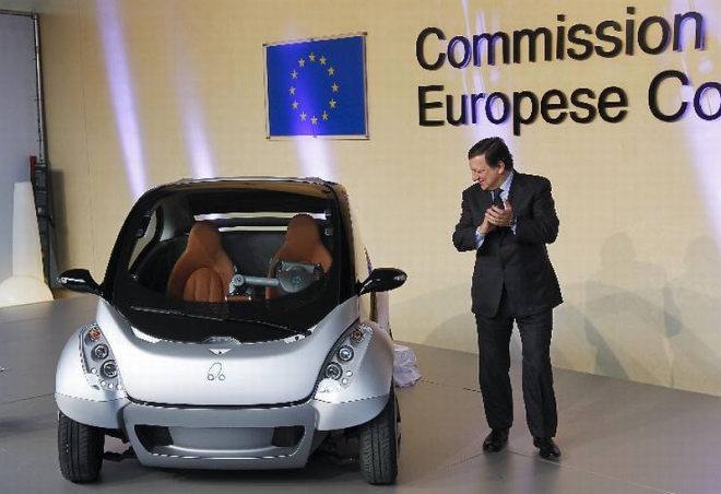 Hiriko EV: automobilový ideál Josého Manuela Barrosa