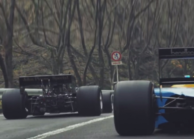 Řádění historických Formulí 1 na Hakone Turnpike je krásná podívaná (video)