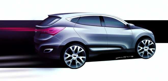 Hyundai HED 6: nové SUV z Koreje