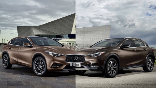 Infiniti Q30 vs. QX30: na pět rozdílů nehrajte, tolik jich ani není